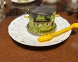 ハロウィン🎃フランケンの抹茶ムース作り方10写真