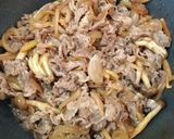 牛丼弁当シメジ入り★黒毛和牛作り方4写真