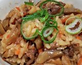 牛！ごぼう炊き込みご飯♡おかわり必須です作り方8写真