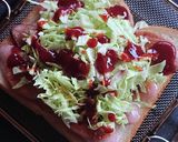 魚ニソ玉子のハニーケチャップホットサンド作り方6写真