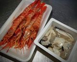 牡蠣と海老のお好み焼き❨@≧↺≦@)❩ノ作り方1写真