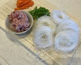 ひき肉チャプチェ作り方1写真