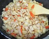 鶏皮消費　　鶏皮ビーンズ作り方2写真