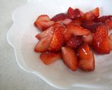 ＊大人っぽい~苺とチョコのパンナコッタ＊作り方1写真