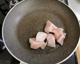 鶏もも肉と茄子の味噌炒め作り方2写真