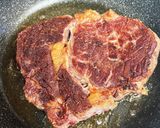 肉汁たっぷり!簡単牛リブロースステーキ作り方2写真