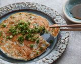 こめココ(ノンシュガー)で山芋ネギ焼き作り方5写真