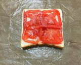 とろーり♡トマチートースト作り方1写真