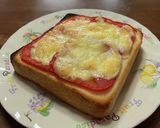 とろーり♡トマチートースト作り方3写真