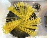 春キャベツとベーコンの和風ペペロンチーノ作り方3写真