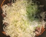 にんじんとキャベツの牛丼作り方3写真