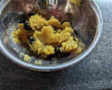黒豆リメイク！冷凍焼き芋の和風きんとん作り方3写真