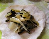 おやき　野沢菜漬＆あんこ作り方4写真