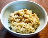 玄もち麦　ひよこ豆入り発芽玄米酵素ご飯作り方4写真