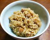玄もち麦　ひよこ豆入り発芽玄米酵素ご飯作り方5写真