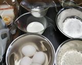 スポンジケーキ（ハンドミキサー）作り方1写真