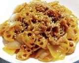 豚バラとレンコンの南蛮炒め作り方5写真