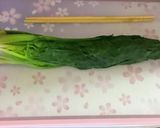 ほうれん草と肉団子！甘酢餡かけ(母の味)作り方3写真