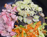 豚バラねぎ塩生姜チャーハン作り方3写真
