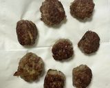 ほうれん草と肉団子！甘酢餡かけ(母の味)作り方11写真