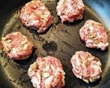 豚肉と舞茸のハンバーグ作り方5写真