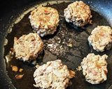 豚肉と舞茸のハンバーグ作り方7写真