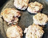 豚肉と舞茸のハンバーグ作り方8写真