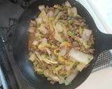 余ったら、白菜丼作り方6写真