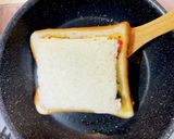 朝食にぴったり♪卵のホットサンド作り方4写真
