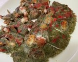 まるでたこ焼き、タコのちぢみ作り方5写真