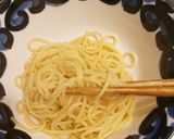 今日はちょい作り方変えた納豆パスタ〜作り方2写真