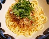 今日はちょい作り方変えた納豆パスタ〜作り方4写真