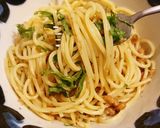 今日はちょい作り方変えた納豆パスタ〜作り方5写真