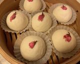 あこ酵母で作るお芋とあんこの蒸し饅頭作り方8写真