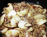 鰹節香る♪かぶとひき肉の簡単和風カレー作り方4写真