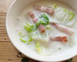 mレンジで白菜とベーコンの中華クリーム煮作り方6写真