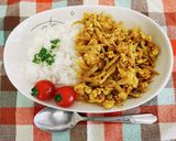 ごぼうdeキーマカレー作り方7写真