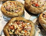 椎茸のグリル♪ガーリックパン粉焼き作り方3写真