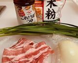 米粉で作る！もちもちチヂミと旨辛ダレ作り方1写真