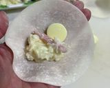 ☆ポテサラ餃子(お惣菜使用)作り方3写真
