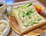 【朝ごはん】春色タルタルのオープンサンド作り方10写真