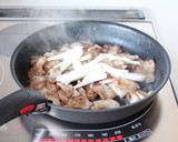 簡単美味しい【豚とエシャレットの醤油炒め作り方4写真