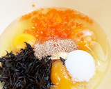 簡単！ちょっと豪華なたまご焼き作り方1写真