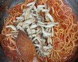 きのこ入り♪【暗殺者のパスタ】子どもOK作り方9写真