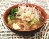 ダイエット♡舞茸と生姜と糸寒天のお味噌汁作り方2写真