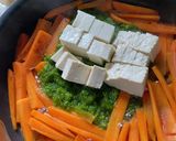 【旅先料理】石垣島の豆腐とあおさの炒め煮作り方6写真