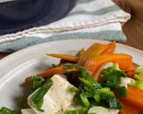 【旅先料理】石垣島の豆腐とあおさの炒め煮作り方9写真