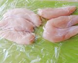 チキンソテージェノベーゼ★ササミヘルシー作り方4写真
