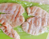 チキンソテージェノベーゼ★ササミヘルシー作り方5写真