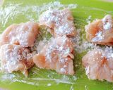 チキンソテージェノベーゼ★ササミヘルシー作り方8写真